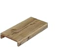 WOODPRO つっぱり棒用 古材棚板 カバー 幅40cm 奥行20cm 高さ5cm 無塗装 足場板 トイレ 洗面所 玄関 収納 賃貸 つっぱり棚 受注生産