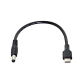 CY DC 5V 3A USB 3.1 Type C USB-C - DC 5.5 2.5mm 電源プラグ延長充電ケーブル 20cm用