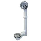 Watco 500-LT-PVC-BZ Lift & Turn Bath Waste, Rubbed Bronze [並行輸入品]