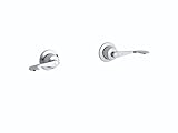 Kohler K-T7744-5-CP Triton Two-Handle Wall-Mount Valve Trim, Polished Chrome [並行輸入品]