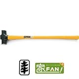 土牛 DOGYU　大ハンマー　グラス柄両口ハンマー　3.5kg　01066