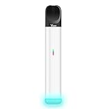 vootoの電子タバコ売vape ベイプ でんしたばこれスターターキット 本体 水蒸気タバコ ニコチン タール なし (ホワイト)