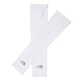 [ザノースフェイス] ホワイトラベル UV 腕抜き アームカバーメンズ レディースHYBRID WRISTLET FOR UNISEX (M, WHITE) [並行輸入品]