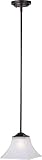 Maxim Lighting 92090FTOI Oil Rubbed Bronze Finished Pendant with Frosted Glass Shades [並行輸入品]