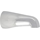 LDR 502 4100 Tub Spout, 3/4-Inch IPS with 1/2-Inch IPS Bushing, Chrome [並行輸入品]