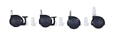 Pinolino Castor Set with Capsule (Black, 4-Piece) by Pinolino