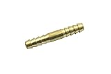 Generic Brass Barb Splicer Mender 3/16 Hose ID Fitting Air Water Fuel Boat( Pack of 10 ) [並行輸入品]