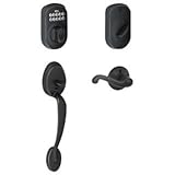 Schlage fe285-cam-be365 – 716-acc Aged Bronzeライフタイム仕上げCamelotキーパッドHandleset withアクセントレバー
