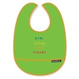 Crocodile Creek Play Sleep Eat Repeat Bib by Crocodile Creek