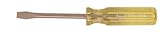 Ampco Safety Tools S-54 Standard Screwdriver Non-Sparking Non-Magnetic Corrosion Resistant 1/8 x 6 [
