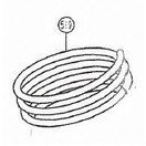 リョービ AJP-75用吸水ホース　3m 品番519