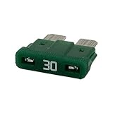 太平洋精工 平型ヒューズ 30A 緑 10個セット