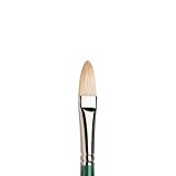 Winsor＆Newton 油彩筆 ウィントンホグブラシ フィルバート No.8
