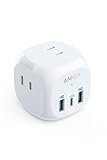 Anker PowerExtend (6-in-1)(USBタップ 電源タップ AC差込口 USB-Cポート USB-Aポート) 【PSE技