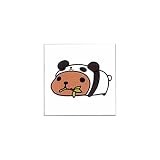 KB/M カピバラさん スタンプ 30×30 カピバラさん パンダ 日本製