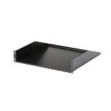 StarTech.com 2U 固定式サーバーラックマウント棚板 カンチレバー型 許容荷重56kg 奥行き457mm CABSHELFHD