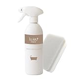 La kira カビ取りスプレー お風呂用 500ml 高密着泡 除菌 湯垢対応 赤カビ 黒カビ 強力除去 ゴムパッキン タイル目地 防カビ 漂白剤 塩素系 スポンジ付き 業務用級 洗面台 トイレにも