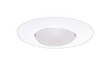 Halo 300P, 6" Trim Open - Socket Supporting White [並行輸入品]