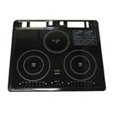 リンナイ　ビルトインコンロ【RKT-R30WIH(A)】専用　トッププレート＜ガラス＞※取り付けサービスセット商品　001-0054000