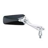 タナックス バイクミラー ナポレオン ガセットミラー ブラック×クロームメッキ 右側用 10mm正ネジ AM2-103-10R