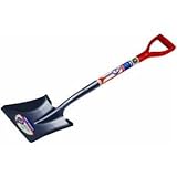 Ames True Temper 1564500 Square Point True American D Shaped Wood Handle Shovel [並行輸入品]