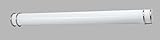 Cal Lighting la-197l-bs Bath Vanity Withオパールガラスシェード、Brushed Steel Finish