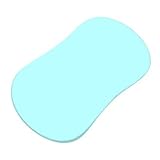 SheetWorld Fitted Bassinet Sheet (Fits Halo Bassinet Swivel Sleeper) - Solid Aqua Jersey Knit - Made