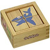 BeginAgain BuddyBlocks ??“ Sea Life ??“ Perfect First Puzzle and Wooden Blocks ??“ Great Educational