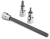 SK Hand Tool 41404 Drive Hex 5mm Bit Socket, 3/8-Inch, Chrome [並行輸入品]