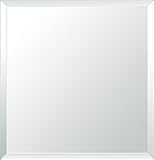 洗面鏡・トイレ鏡・化粧鏡・浴室鏡（国産・最高品質・完全防湿ミラー）：スクエア（正方形鏡）