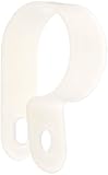 Heavy Duty Nylon Cable Clamp, 0.75" Diameter, 0.472" Width, Natural [並行輸入品]