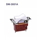 NKKスイッチズ SW-3001A 単極単投　端子はんだ　電流容量抵抗負荷ＡＣ１２５Ｖ　１５Ａ　小形ロッカスイッチ