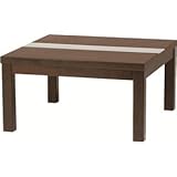 リビングこたつテーブル 【ratio】レシオ 正方形(75cm×75cm) 木製/強化ガラス製 750BR ブラウン