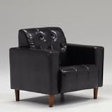 レトロモダン 幅85cm 1人掛けソファ