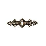 Brass accessory R.026 アンティーク 取っ手 真鍮 金具 家具 鍵穴 引出し