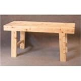 星野工業　ヒノキ製　ホームベンチ　90cm 0916293