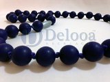 DelooaTM Silicone Baby Teething Nursing Necklace, BPA Free, Teething toy for baby, Better than Balti
