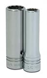Williams SD-1226 1/2 Drive Deep Socket, 12 Point, 13/16-Inch by Williams