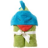 Breganwood Organics Kids Hooded Towel, Funny Bird Rainforest Collection by Breganwood Organics