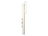 NASTA　物干金物　アーム付上下移動式ポール　KS-DA306ASPN-W（1セット2本入り）　ホワイト