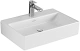 surface-mounted洗面台、19 5 / 8 " x 16 1 / 2インチ、オーバーフロー1つ、蛇口穴、Convertible to 3蛇口穴、Glazed at the back of