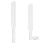 Yctze デュアルバンド無線WiFiアンテナ ルーター用全方位アンテナ 高利得2.4G 5G 5.8G ホワイト
