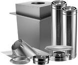 DuraVent 6dp-kmfg内部直径6 " – DuraplusクラスA煙突パイプ – Triple Wal、 6 6DP-KMFG 1