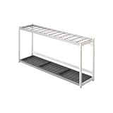 テラモト 折りたたみ式傘立て E型 薄型タイプ 36本用 ホワイト UB-900-236-0 1台