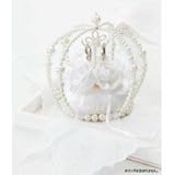 パナミ ウェディング エターナルリングピロー 巻きバラタイプ 白 作品(完成品) WW-121 0933185