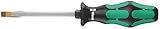 Wera 05007675001 Kraftform Plus 334 SK Slotted Screwdriver Lasertip 7mm Head 5 Blade Length [並行輸入品]