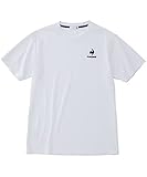 [ルコックスポルティフ] 半袖 Tシャツ インナー 吸汗速乾 ストレッチ ワンポイント ランニング トレーニング メンズ WHT(新ロゴ) O
