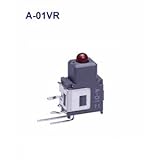 NKKスイッチズ A-01VR ＬＥＤ表示灯　ＰＣ－Ｖ端子　ＬＥＤ：赤色