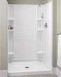 Ensemble 36" x 34" Shower Receptor Kit Finish: White [並行輸入品]