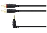 オーディオテクニカ AT561A/2.0 オーディオケーブル RCA⇔φ3.5ミニピン 変換ケーブル